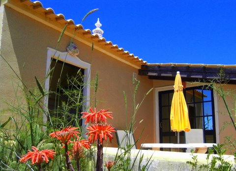 Algarve Ferienhaus Laranja Meerblick